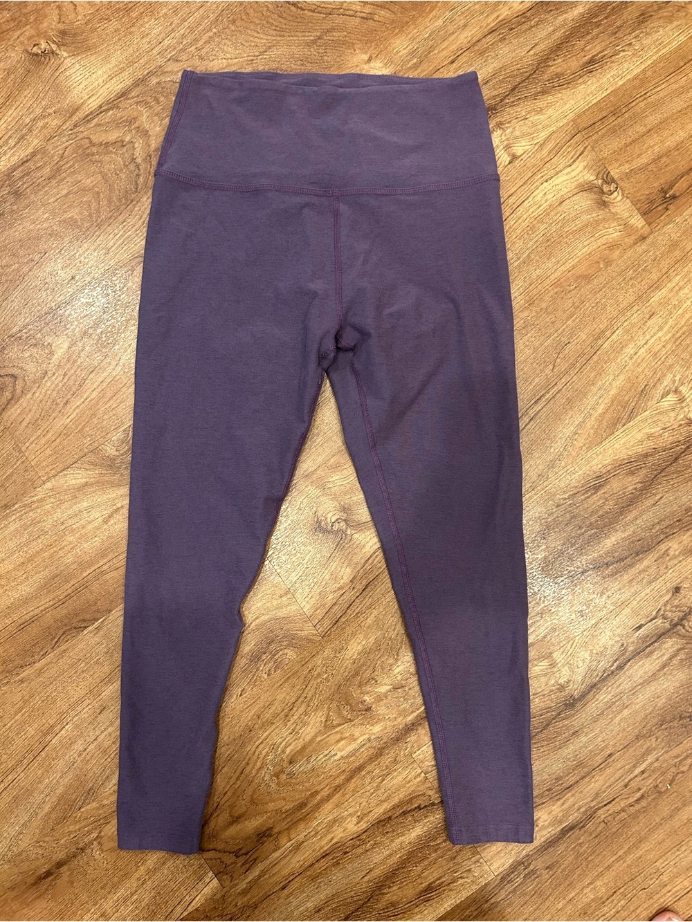 Beyond Yoga Purple High-Waist Leggings